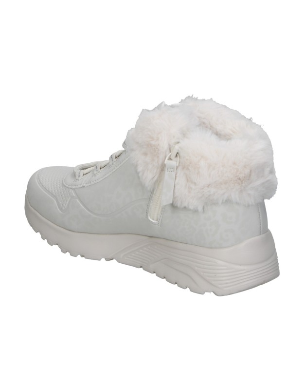 Botines air cooled memory foam de mujer SKECHERS 310362l-nat color beige