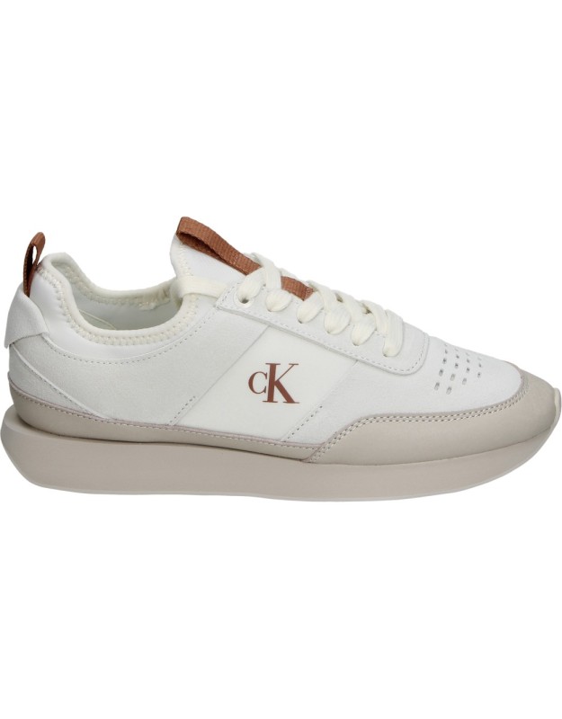 Zapatillas Running CALVIN KLEIN para Mujer en Beige con Cordones hw0hw032500f4