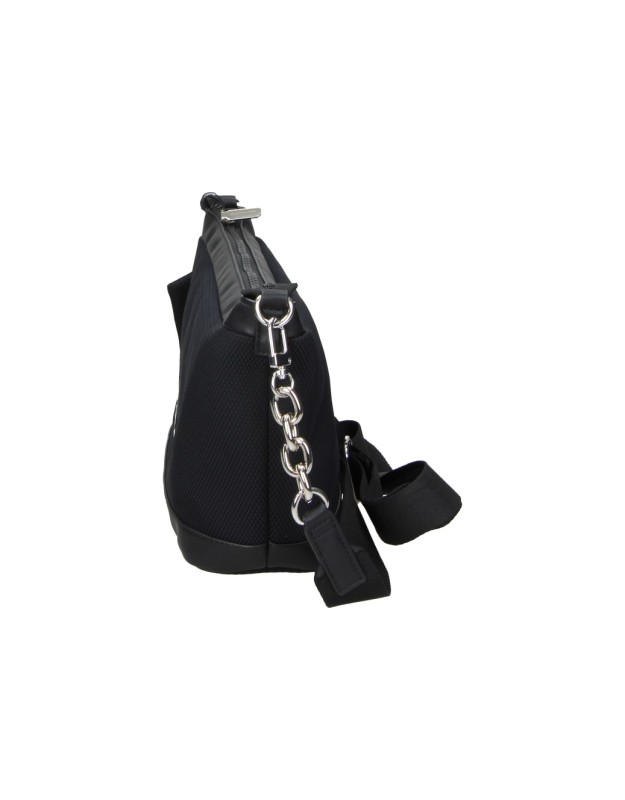 Bolso bandolera DEVOTA&LOMBA 160602 negro para mujer