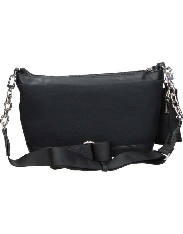 Bolso bandolera DEVOTA&LOMBA 160602 negro para mujer