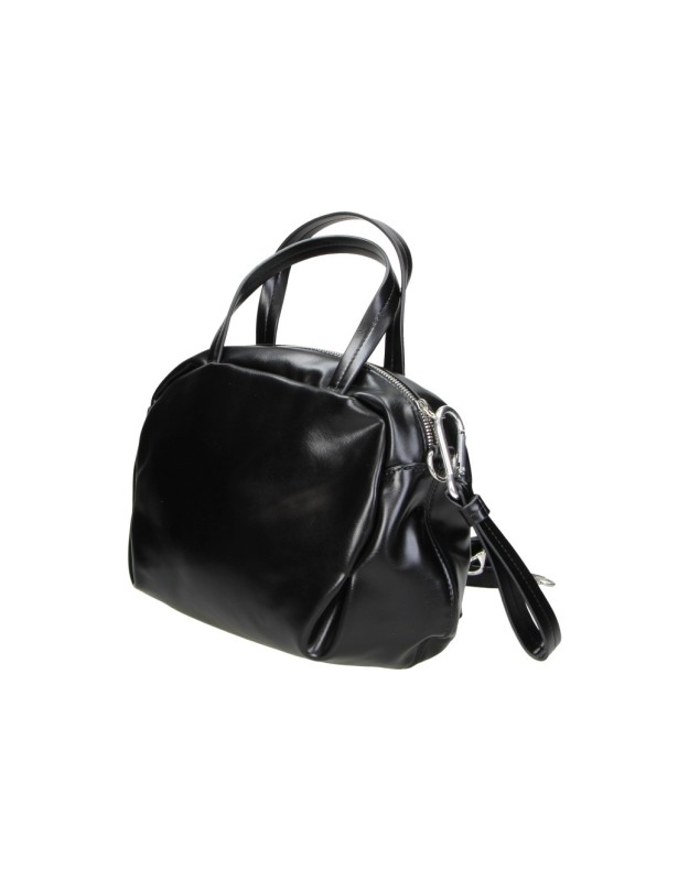 Bolso Bandolera DEVOTA&LOMBA para Mujer color Negro con Asas y Correa Ajustable 160802
