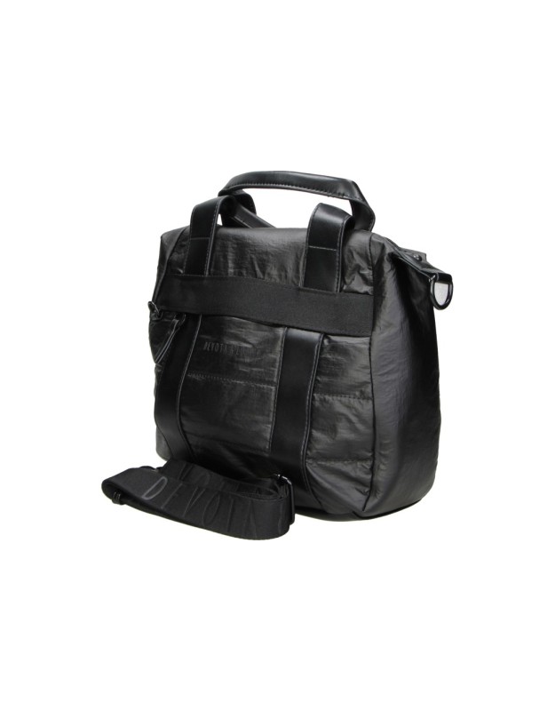 Bolso Shopper DEVOTA&LOMBA para Mujer color Negro con Asas y Correa Ajustable 261666