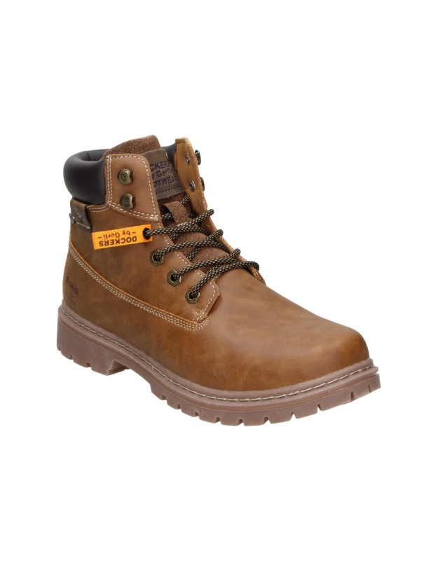 Botas para hombre plana DOCKERS 55ea001-650470 en marrón