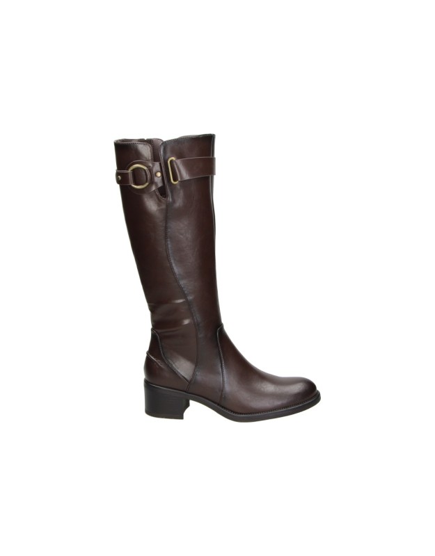Botas de Tacón CHIKA10 Baiden 17 para Mujer en Color Marrón