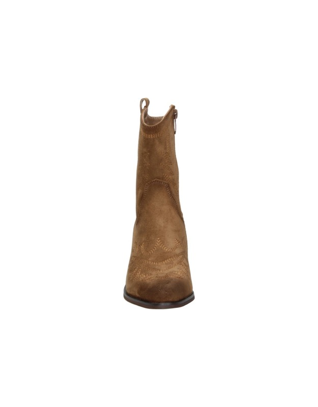 Botines Cowboy SKASUAL para Mujer en Color Marrón Camel 1423009