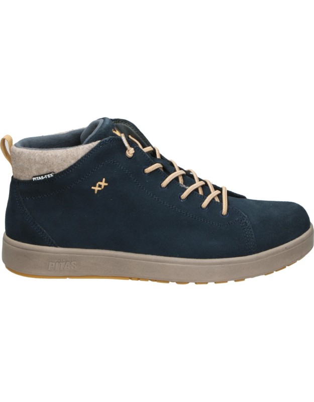 Botines Waterproof PITAS Austin 05 para Hombre en Color Azul Marino