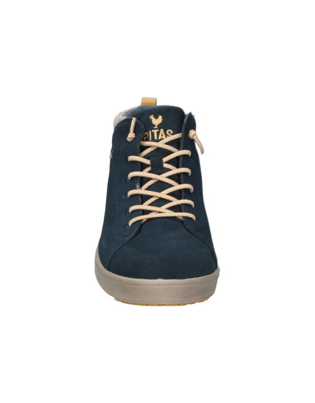 Botines Waterproof PITAS Austin 05 para Hombre en Color Azul Marino