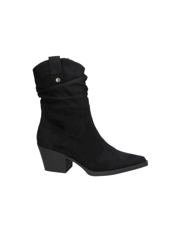 Botines Cowboy XTI para Mujer en Color Negro 130762
