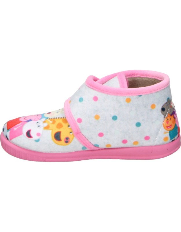 Zapatillas de casa Peppa Pig de VULCA-BICHA rosas para bebé 1082
