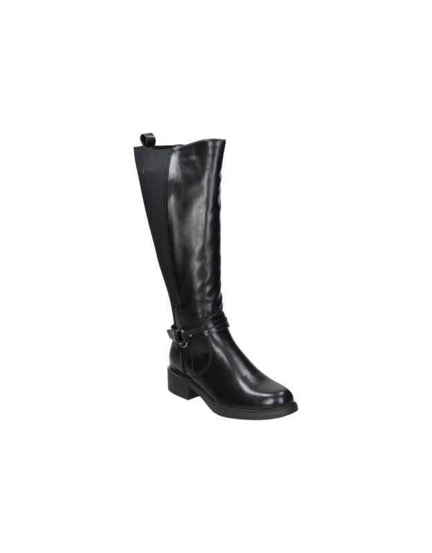 Botas altas con tacón AMARPIES azs31202 negras para mujer