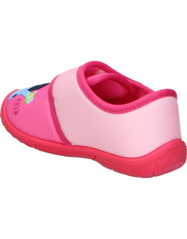 Zapatillas de casa cerradas Bluey de Leomil para Niña en Rosa BL001053