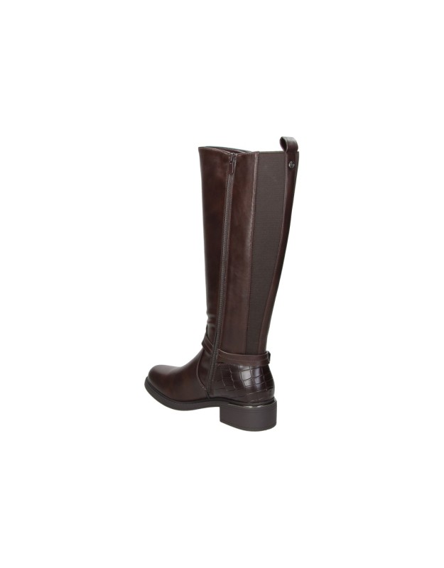 Botas altas con tacón AMARPIES azs31202 en marrón para mujer