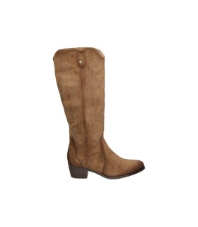 Botas cowboy de tacón SKASUAL 1424006 en marrón para mujer