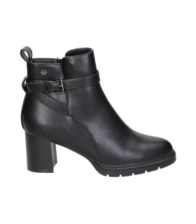 Botines de tacón HISPAFLEX 262087 negros para mujer
