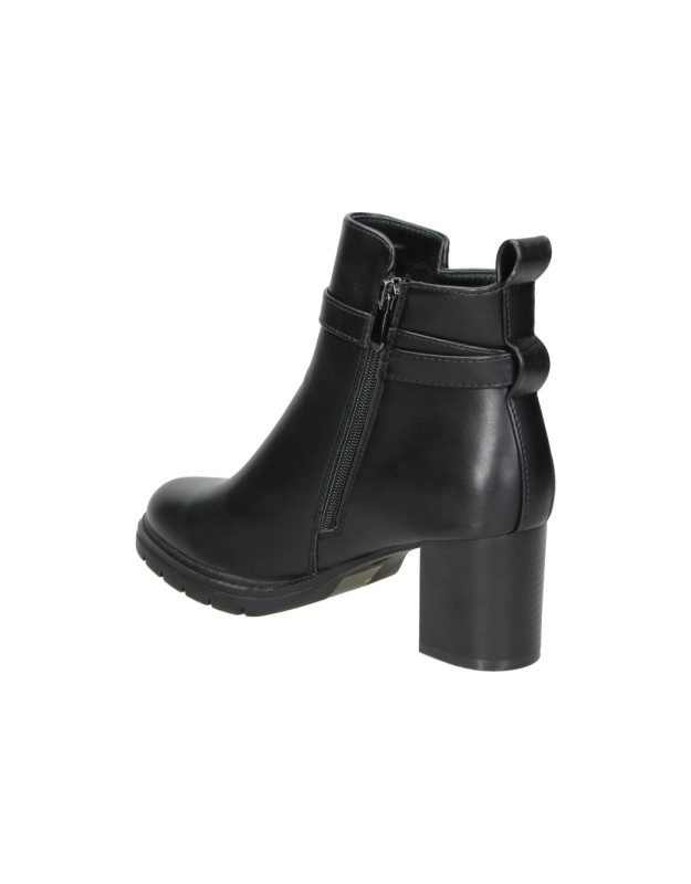 Botines de tacón HISPAFLEX 262087 negros para mujer