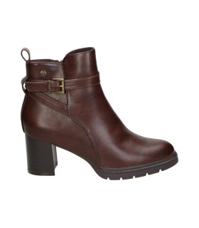 Botines de tacón HISPAFLEX 262087 marrones para mujer