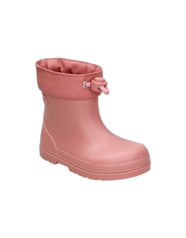 Botas de agua barefoot IGOR Mendi en color rosa para niña