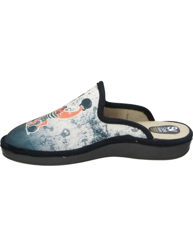 Pantuflas abiertas SALVI Gym en negro para hombre 09t4570001