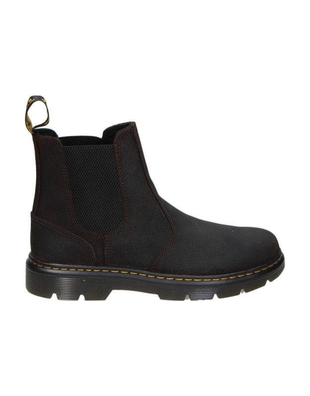 Botines DR. MARTENS Aprile Chelsea marrones de piel unisex