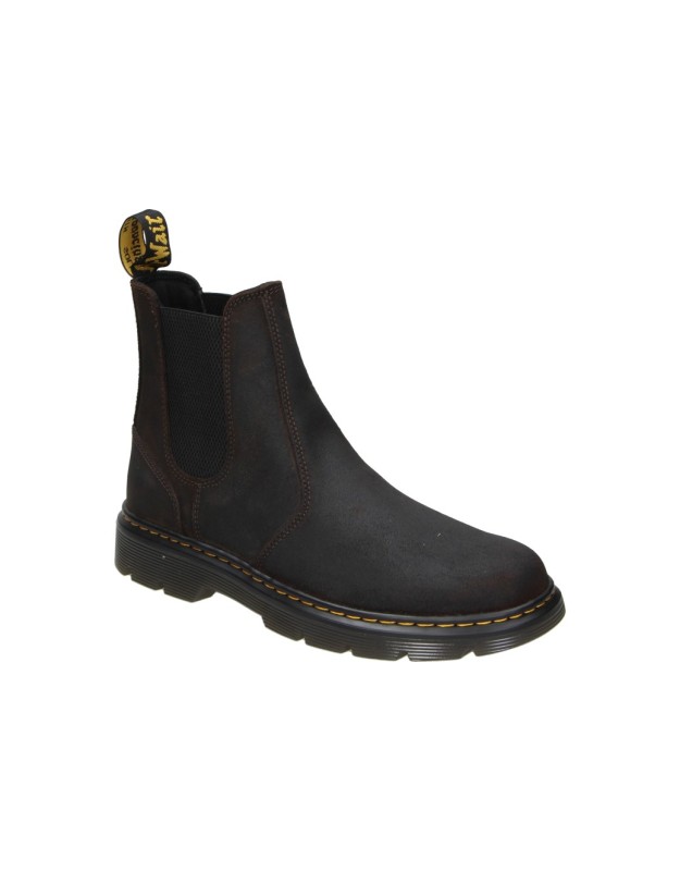 Botines DR. MARTENS Aprile Chelsea marrones de piel unisex