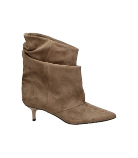 Botines de tacón SKYDIVA Savage en camel para mujer