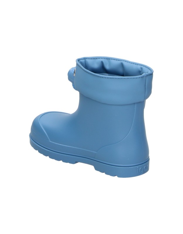 Botas de agua barefoot IGOR Mendi en color azul infantiles
