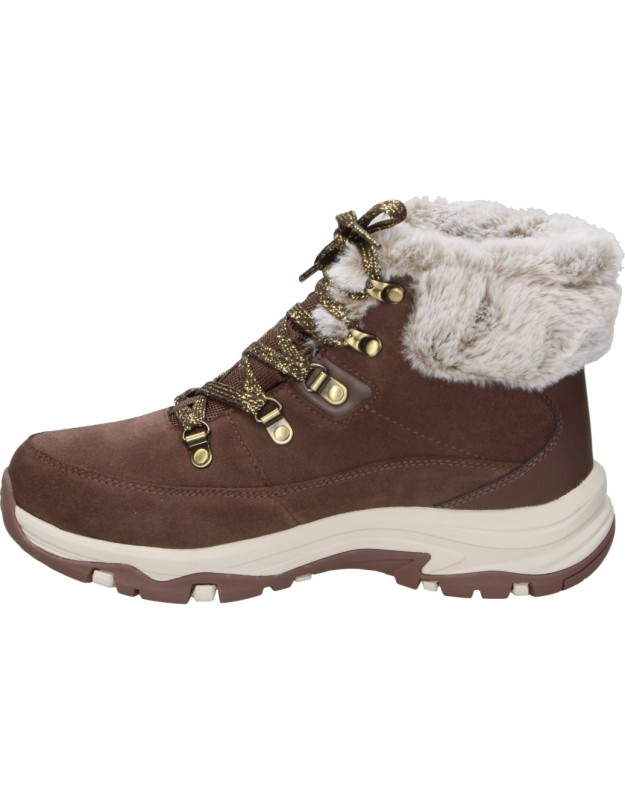 Botines waterproof Skechers Trego Snow Worries marrones 167882-choc