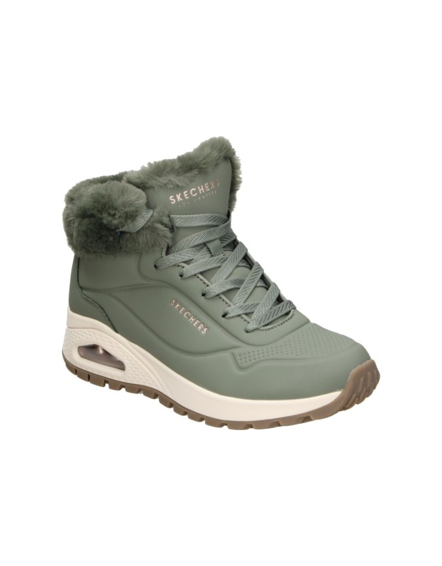 Botines Skechers Uno Rugged Arctic Avenue verdes 190285-olv