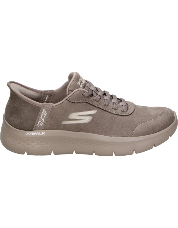 Zapatillas Skechers Slip-ins: GO WALK Flex Mali marrones 124837-brn