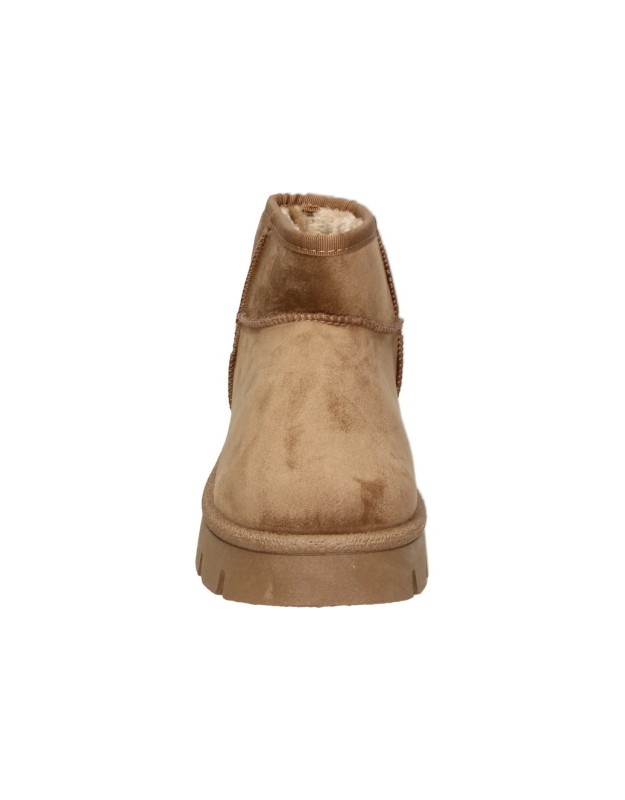 Botines australianos con plataforma SKASUAL 35-3295 en camel
