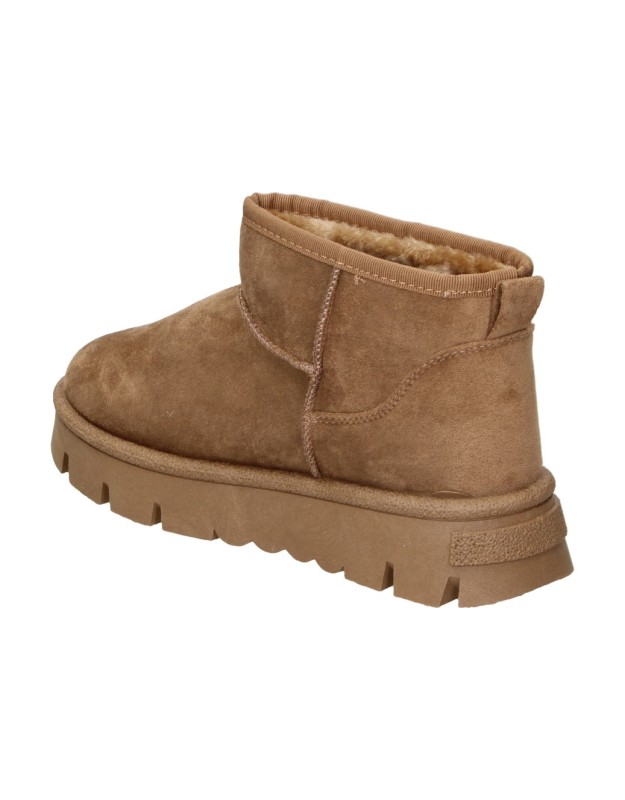 Botines australianos con plataforma SKASUAL 35-3295 en camel