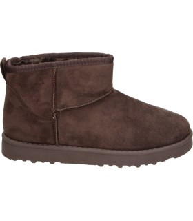Botines australianos planos SKASUAL 35-3349 marrones para mujer