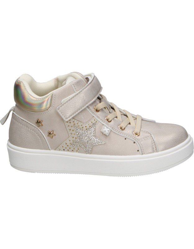 Zapatillas abotinadas XTI KIDS 154084 en beige para niña