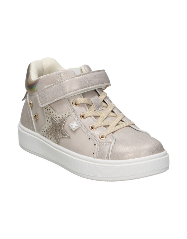 Zapatillas abotinadas XTI KIDS 154084 en beige para niña