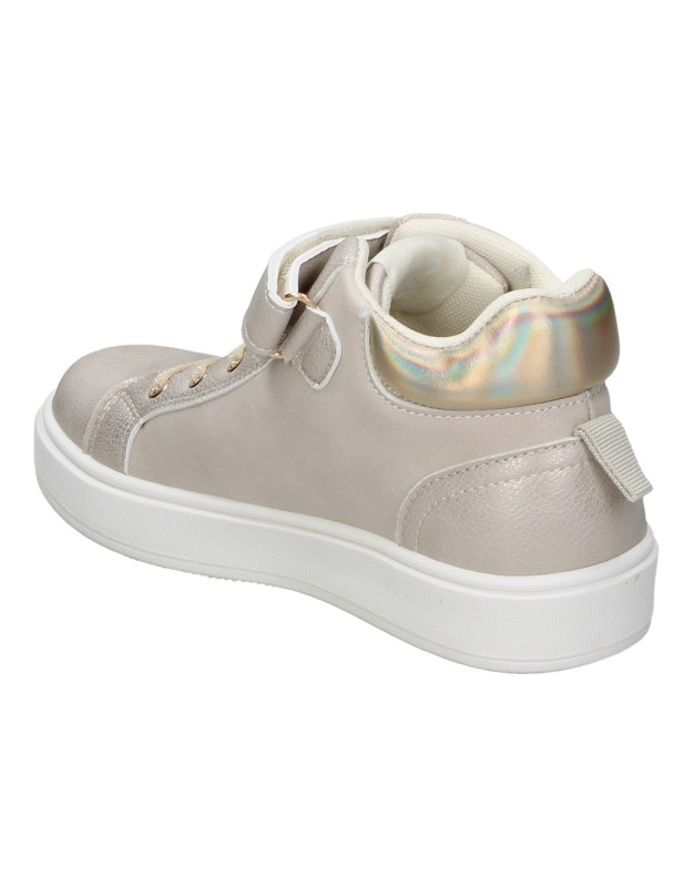 Zapatillas abotinadas XTI KIDS 154084 en beige para niña
