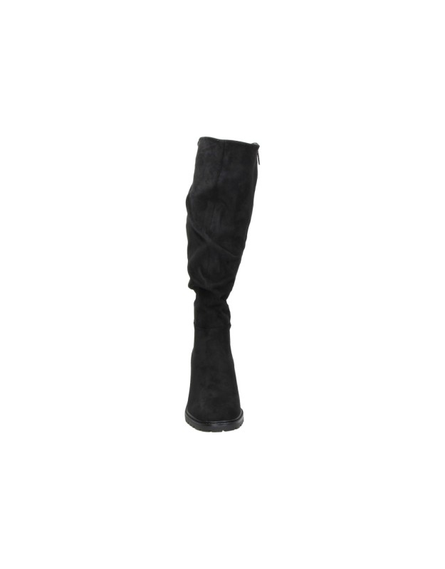 Botas altas con tacón Mustang Mayo negras para mujer 56246