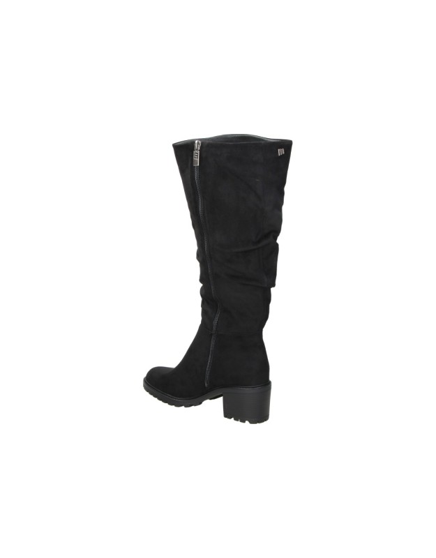 Botas altas con tacón Mustang Mayo negras para mujer 56246