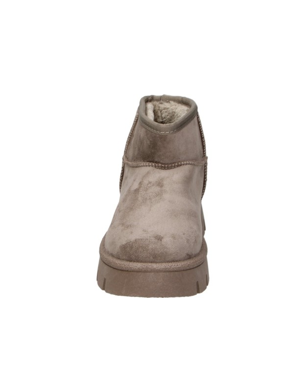 Botines australianos con plataforma SKASUAL 35-3295 en taupe