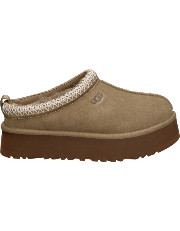 Zuecos con plataforma UGG Tazz II marrones para mujer
