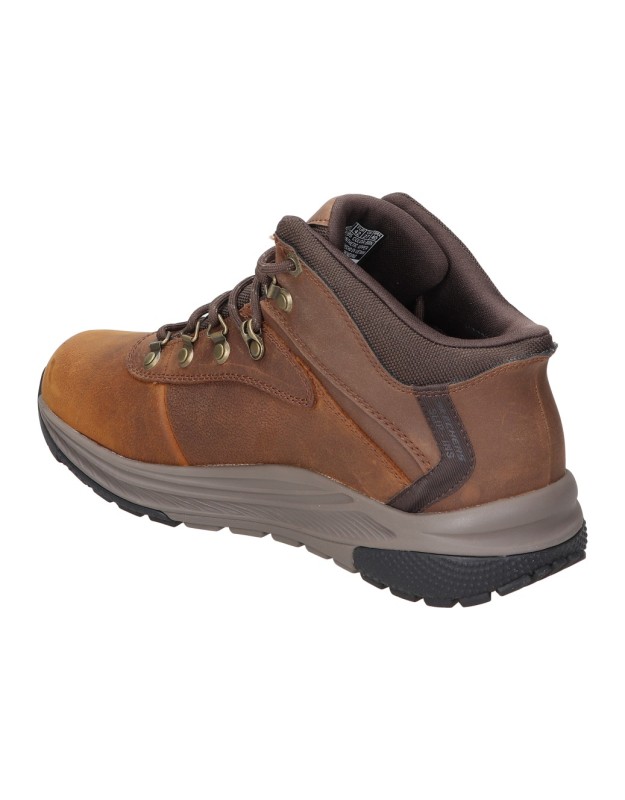 Botas waterproof Skechers Slip-ins Relaxed Fit Meroe Pikeman marrones