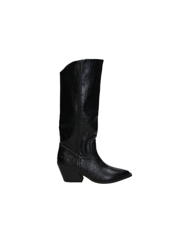 Botas altas con tacón SKYDIVA Diva negras para mujer