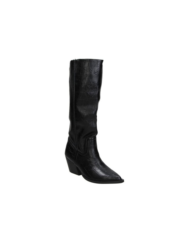 Botas altas con tacón SKYDIVA Diva negras para mujer
