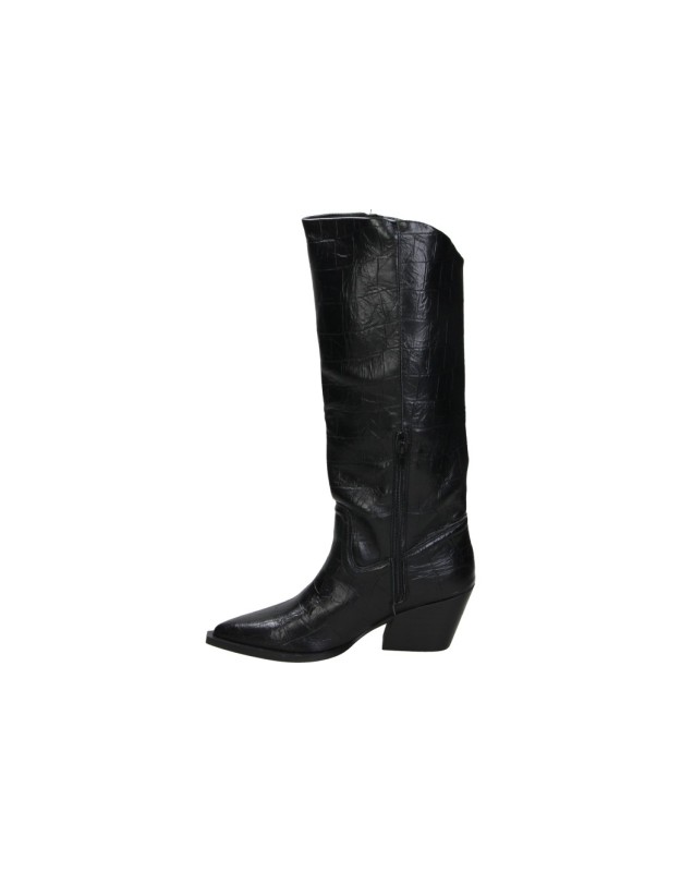 Botas altas con tacón SKYDIVA Diva negras para mujer
