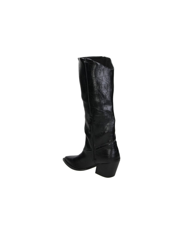 Botas altas con tacón SKYDIVA Diva negras para mujer