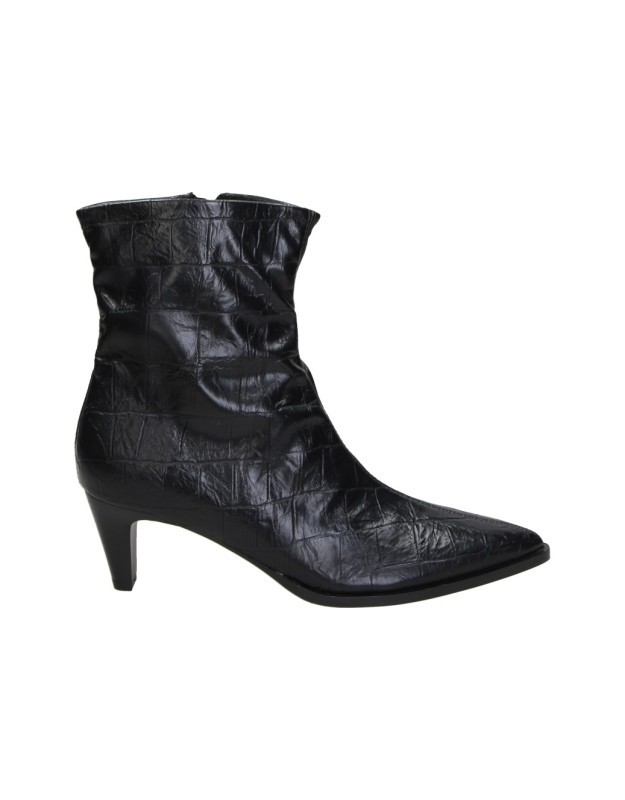 Botines con tacón SKYDIVA Extra en color negro para mujer
