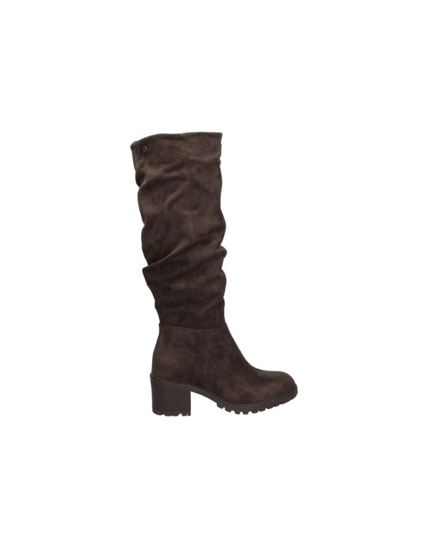 Botas altas con tacón MUSTANG Mayo marrones para mujer 56246