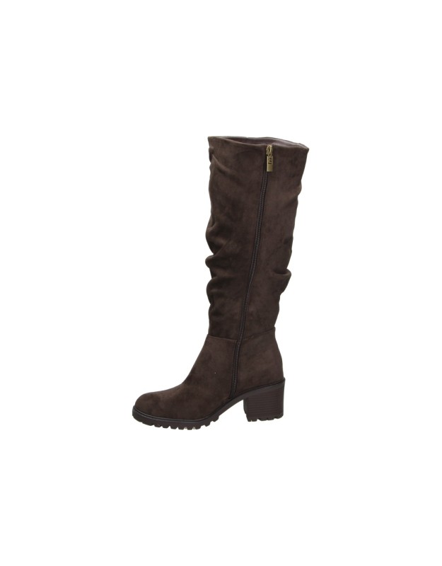 Botas altas con tacón MUSTANG Mayo marrones para mujer 56246