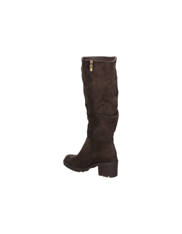 Botas altas con tacón MUSTANG Mayo marrones para mujer 56246