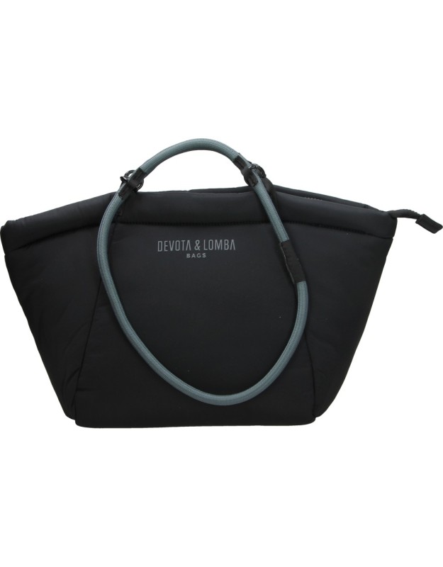 Bolso shopper negro DEVOTA&LOMBA 160605 para mujer