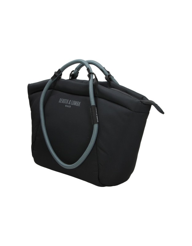Bolso shopper negro DEVOTA&LOMBA 160605 para mujer